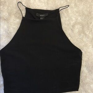 Forever 21 Sleek Black Tank Top